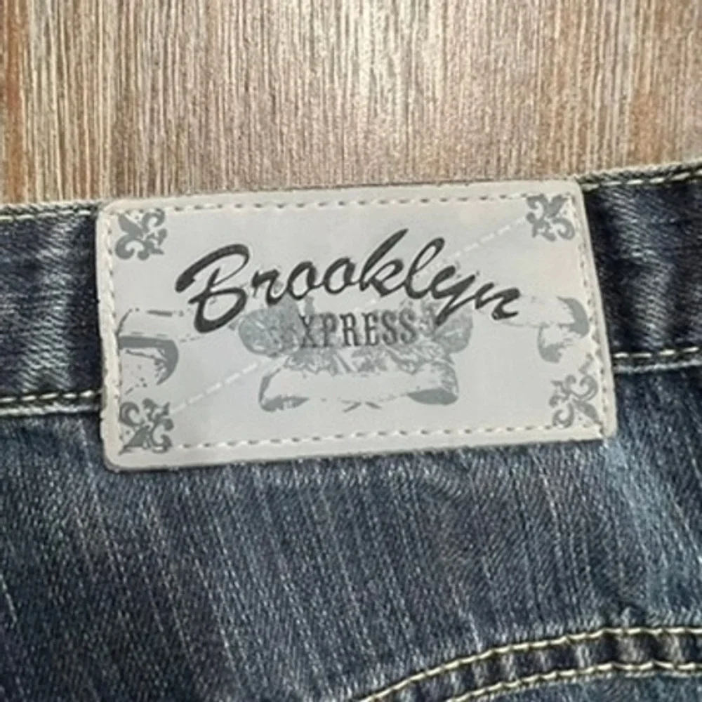 Brooklyn Xpress Mens Blue Denim Jeans‎ Size W36 L34 BX70 Collection